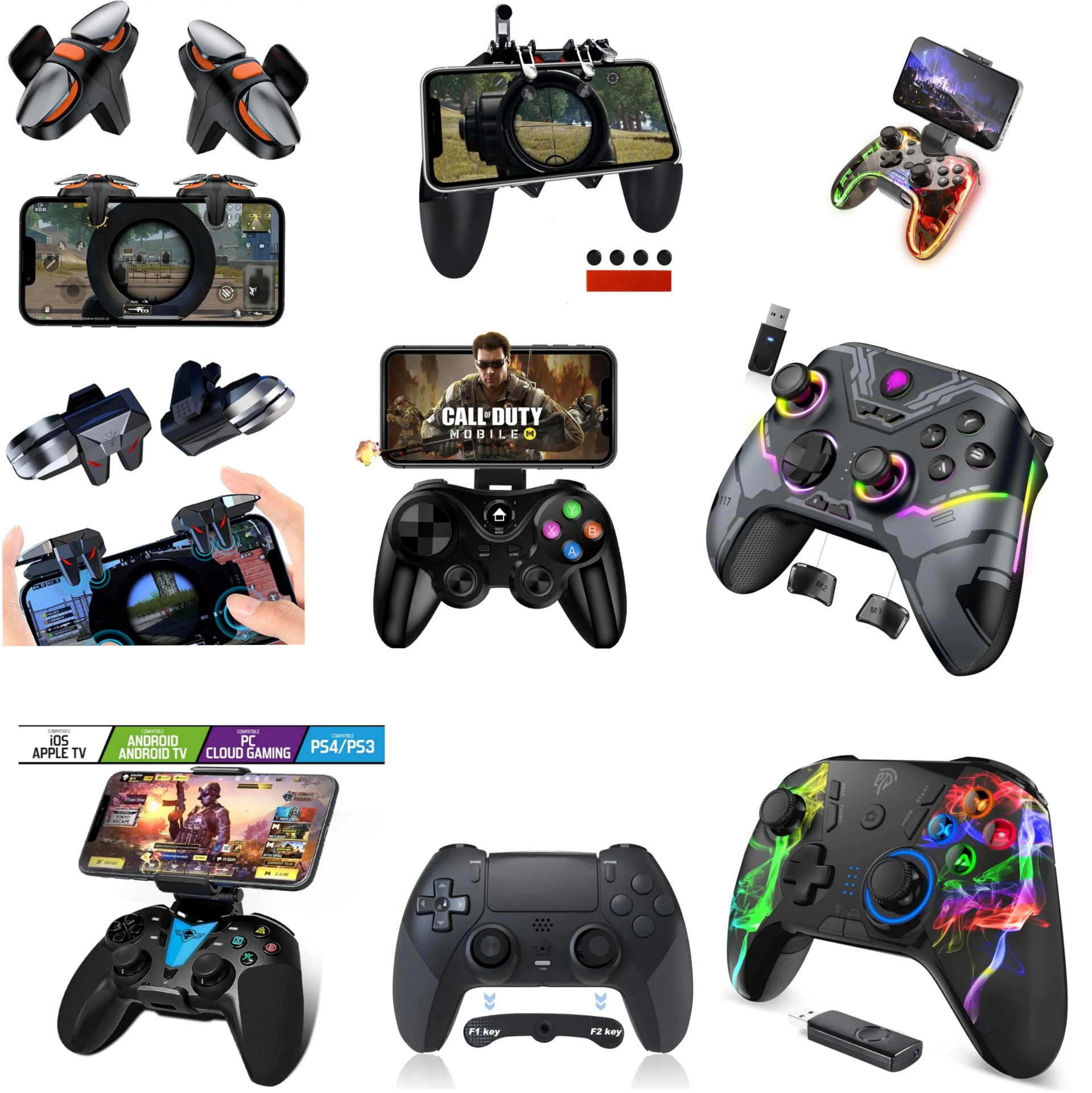 Retrouvez tout les types de manette gaming